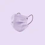 現貨【宏瑋】醫療滿版口罩-紫薯芋泥 成人50入 平面口罩 醫用口罩
