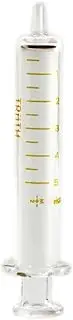 Interchangeable Glass Syringe Center All Glass Tip (CT), 5 ML (Pack Of 10)