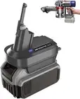 For Dewalt & Milwaukee 18-20V Battery to For Dyson V7 V8 Battery Adapter