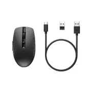 HP 710 Rechargeable Silent Black Bluetooth Mouse [6E6F2AA]