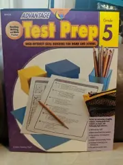 Advantage TEST PREP GR. 5 (ADVANTAGE WORKBOOKS) By Jeff Putnam