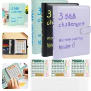 100 Envelopes Money Saving Challenge Binder A5 Budget Binder with Cash webRc