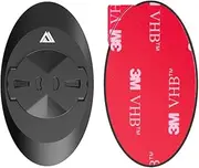 KOM Cycling Garmin Edge Universal Phone Adapter - Attach Your Smartphone to Any Bike Mount - Quarter Turn Phone Mount Adhesive Adapter