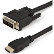 StarTech.com 1.5m HDMI to DVI-D Cable - M/M - First End: 1 x 19-pin HDMI Digital Audio/Video - Male - Second End: 1 x 19-pin DVI