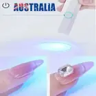 LED UV Gel Curing Lamp Light Portable Dryer Fast Cure Nail Flashlight Torch Mini