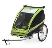 Bicycle Trailer ONLY Via Velo Branded Kids Bike Trailer For 1 or 2 Children