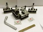T37 Quick Change Tool Holder for lathes Holder Set of 5 pc +Spanner./