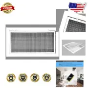 High-Efficiency 32" x 18" Aluminum Eggcrate Filter Grille with Rust-Proof Finish