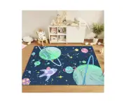 Soft Kids Area Rug Washable Rugs Large Non-Slip Nursery Carpets,Kids Room Carpet for Bedroom Kids Room Decor-Cartoon-5