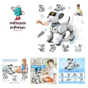 Remote Control Robot Dog Toy for Kids - Interactive Touch & Follow 17 Functio...