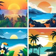 4 Pack Paint by Numbers for Adults and Kids Beginner，Landscape-Beach DIY Acry...