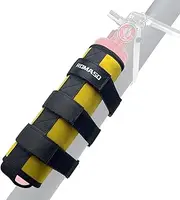 Roll Bar Fire Extinguisher Mount for Jeep Wrangler YJ TJ JK JKU JL 2.5 Lb Fire Extinguisher Holder Bag(Lemon Yellow)