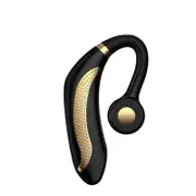 Wireless bluetooth 5.0 Earphone Stereo Noise Cancelling Waterproof Handsfree Headset Headphone With HD Mic GOLD COLOR