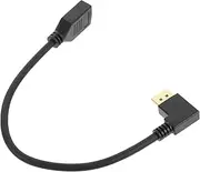 Totority Extension Cord Display Port Male to Female Cable Monitor Extension Cable Display Port Extension Wire Gaming Monitor Cable Male to Female Cord Metal Mesh Braided Shield