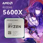AMD Ryzen 5 5600X R5-5600X 4.6GHz 6CORE 12Thr Socket AM4 65W CPU Processor 65W