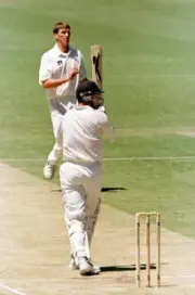 Australia v England GRAEME HICK ENGLAND Old Player Cricket Photo 1