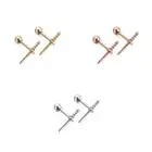 Lip Helix Cartilage Earrings Piercing Conch Lobe Tragus Dagger Ear Studs