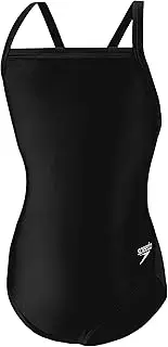 [Speedo] Girl's Swimsuit One Piece PowerFlex Flyback Solid Youth Team Colors