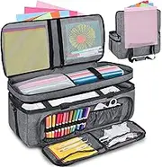 Carrying Case for Cricut Maker, Cricut Bag for Cricut Machine with Cover Compatible with Cricut Explore Air, Air 2, Maker, Maker 3, Organization and Storage Bags, Cricut Accessories