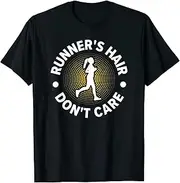 X.Style Runner's Hair Don't Care ds1431 T-Shirt