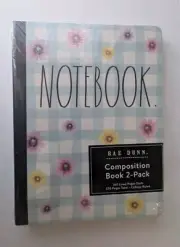 Rae Dunn Composition Book 2-Pack Soft Cover Notebooks 80 Pages Dream Big