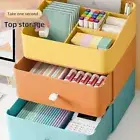 Stackable Cosmetics Rack Multi-layer Stationery Storage Cabinet