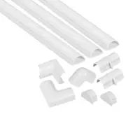 D-Line 3 x 30 x 15mm x 1m Trunking Multi Kit