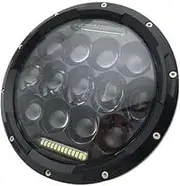 Motorcycle Headlight E mark number DOT Approved 7" Inch Motorcycle LED Headlight Hi/Lo Beam Assemblies Lamp Projector