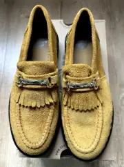 Dr. Martens Adrian Snaffle Suede Loafer | Light Tan | Men's Size 8