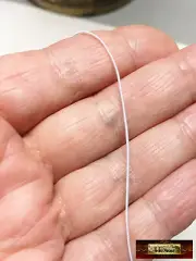 M00209-FS MOREZMORE Round Elastic Cord Ball Jointed Doll BJD 0.5mm White 10 Y