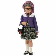 Little Old Lady Granny Grandma 100 Days Of Prep School Book Week Girls Costume