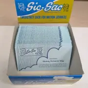 The Original SIC-SAC Motion Sickness Plastic Bag with Envelope, 8 pack