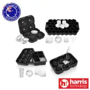 BOOC [4PK] Ice Cube Molds Easy-Release Silicone and Flexible trays