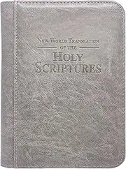 JW Holy Scriptures Book Cover - Faux Leather Zippable - Perfect for Conventions and Gifts