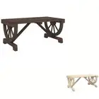 Garden Coffee Table Side Table Outdoor Furniture Patio Solid Wood Fir vidaXL