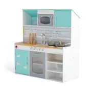 Plum� Peppermint Townhouse 2-in-1 Wooden Kitchen & Dolls House
