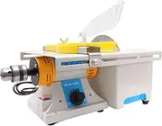 750W Mini Multifunctional Table Saw - Electric Woodworking Lathe And Polishing Machine Suitable For DIY Projects Precision Craft Cutting Tool