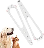 Cat Door Latch | Dog Proof Cat Door Holder | Adjustable Pet Accessory Portable Gate Stopper for Bedroom Kitchen Living Room