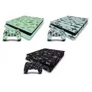 ANDREA LAUREN DESIGN ART MIX VINYL SKIN DECAL FOR PS4 SLIM CONSOLE & CONTROLLER