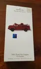 Hallmark Keepsake Magic Ornament 1951 Ford Fire Engine FEATURES LIGHT 2010 NEW