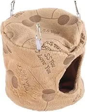 Abaodam Warm Hamster Hammock Bed Comfortable Velour Sleeping Bed for Hamsters Rats and Chinchillas Breathable Pet Accessory for Play and Rest Random Style