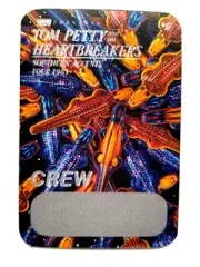 Tom Petty And The Heartbreakers 1985 Original Southern Accents Backstage Pass