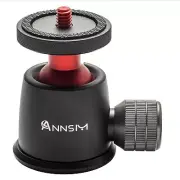 Tripod Ball Head 360° Panoramic and 135° Tilt Rotatable with 1/4” Screw Threa...