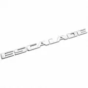 For 15-22 Escalade Silver Rear Liftgate Nameplate Emblem Badge