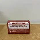 Dr Bronner's / Bronners Hemp Rose Pure-Castile Magic Bar Soap Organic