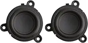 PMGMZPGPMA 2Pcs 1.7 Inch Midrange Speaker Driver 4Ohm 60W Audio Speakers Rubber Edge Paper Cone Loudspeaker for DIY Home Theater Bookshelf Stereo
