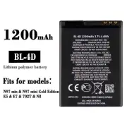 For Nokia Li-ion Battery BL-4D N97 Mini E5 E7 702T E7-00 N803 N8 N8-00 702T New