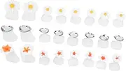 Ipetboom 3 Sets Nail Toe Separator Nail Art Tools Manicure Tools Nail Supplies Pedicures Accessories Pedicures Supplies Toe Silicone Separators Toe Dividers Nail Salon Tools