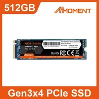 在飛比找momo購物網優惠-【Moment】M.2 2280 PCIe SSD固態硬碟5