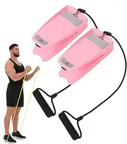 Stepper with Resistance Bands, Multipurpose Under Desk Stepper Small Stair Stepper, Workout Stepper Stable Core Workout Equipment for Home Gym